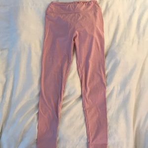 LuLaRoe Pink Leggings - One Size